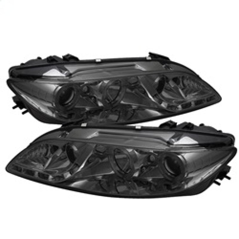 Spyder Mazda 6 03-05 With Fog Lights Projector Headlights LED Halo DRL Smke PRO-YD-M603-FOG-DRL-SM 5042545 5042545 Photo - Primary