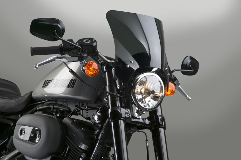 National Cycle Fits 52-56 mm. O.D. Mohawk Black Hardware/Straight Bracket/Windshield-Dark Tint N2835-002 N2835-002 User 1