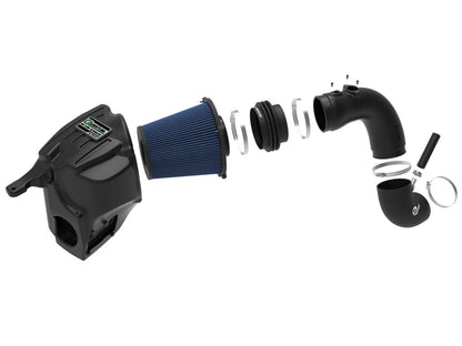 aFe Quantum Pro 5R Cold Air Intake System 13-18 Dodge Cummins L6-6.7L 53-10002R Photo - Unmounted