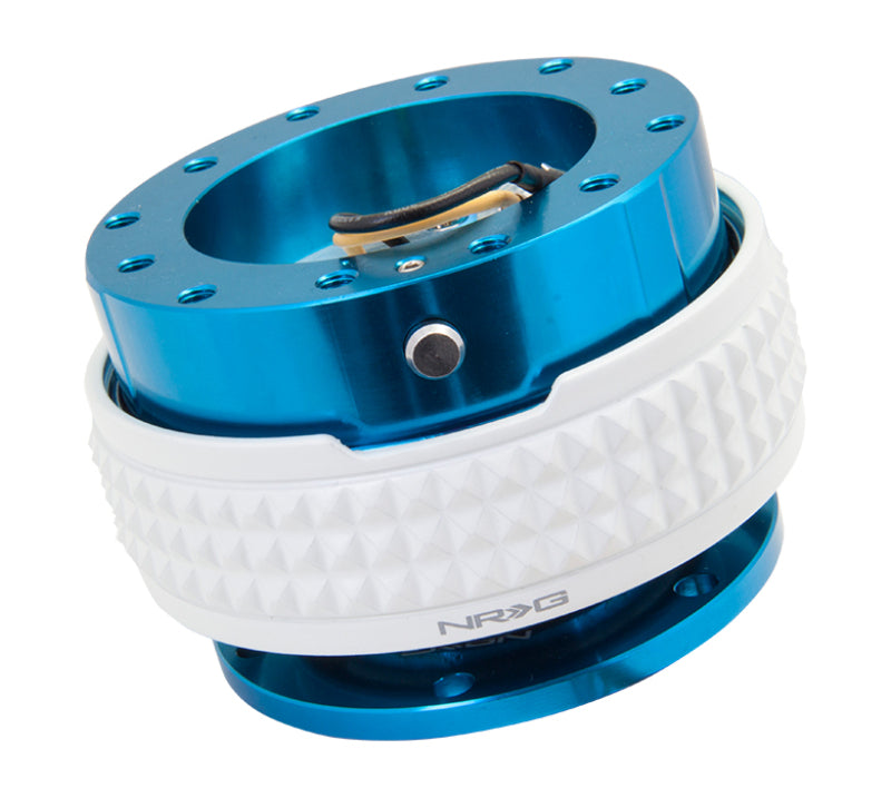 NRG Quick Release Kit - Blue Body / Glow in the Dark Pyramid Ring SRK-210BL/GL Photo - Primary