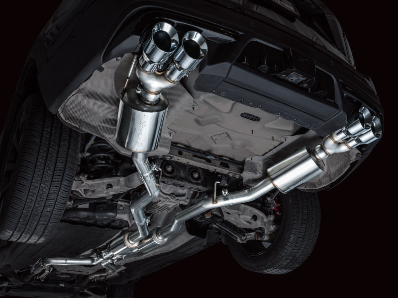 AWE Tuning 2020+ Ford Explorer ST Touring Edition Exhaust w/ Chrome Silver Tips 3015-42625 3015-42625 Photo - Mounted