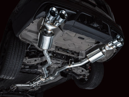 AWE Tuning 2020+ Ford Explorer ST Touring Edition Exhaust w/ Chrome Silver Tips 3015-42625 3015-42625 Photo - Mounted