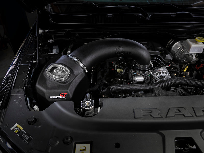 aFe Momentum GT Cold Air Intake System w/Pro Dry S Filter Media 50-70013D Photo - Mounted
