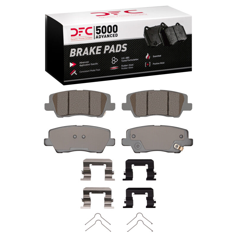 DFC DFC 5000 Advanced Ceramic Brake Pads Brakes, Rotors & Pads Brake Pads - OE main image