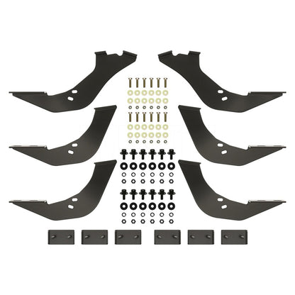 Westin 99-16 Ford F-250/350/450/550HD Reg/Supr Cab/Crew Premier Oval Nerf Step Bar Mount Kit - Blk 22-1035 22-1035 Photo - Primary