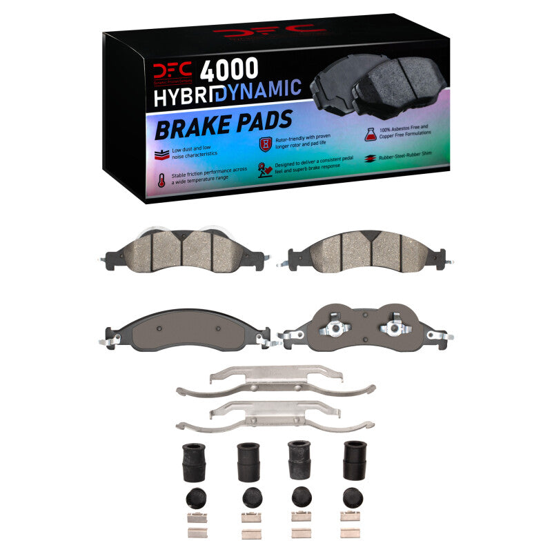 DFC DFC 4000 HybriDynamic Brake Pads Brakes, Rotors & Pads Brake Pads - OE main image