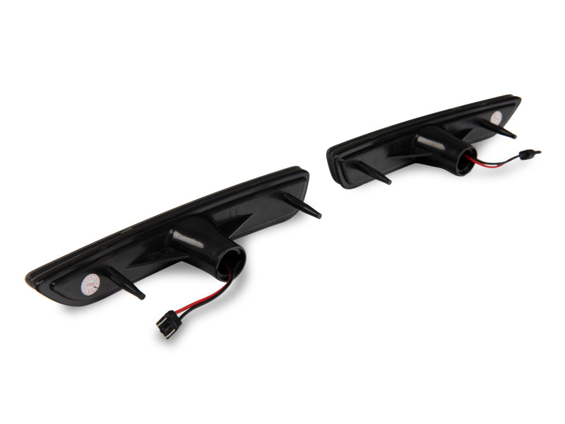 Raxiom 10-14 Ford Mustang Axial Series LED Side Marker Lights (Smoked) 412496 412496 Photo - Close Up