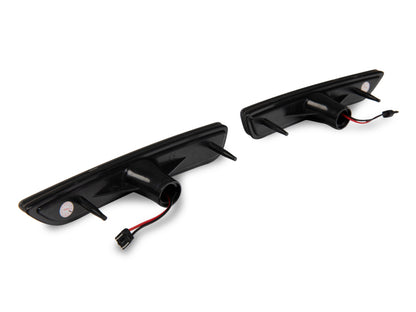 Raxiom 10-14 Ford Mustang Axial Series LED Side Marker Lights (Smoked) 412496 412496 Photo - Close Up