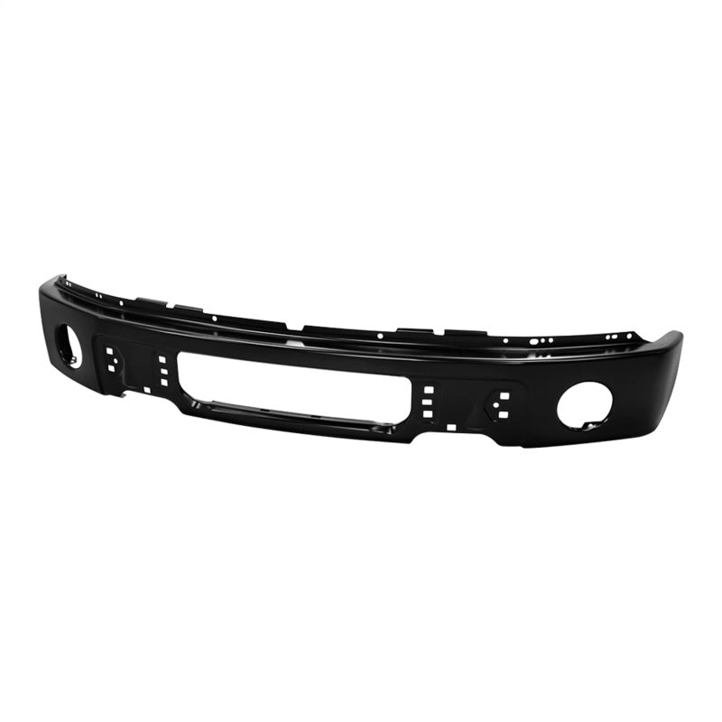 Spyder Ford F150 09-14 w/Fog Light Hole Front Bumper - Black (OEM # 9L3Z17757DPTM) 9948459 9948459 Photo - Primary