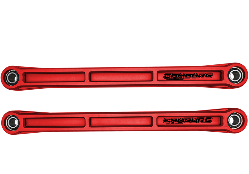 Camburg Ford Bronco 21-23 KINETIK Series Rear Billet Lower Trailing Arm Kit (Red) CAM-120032-RED CAM-120032-RED User 1