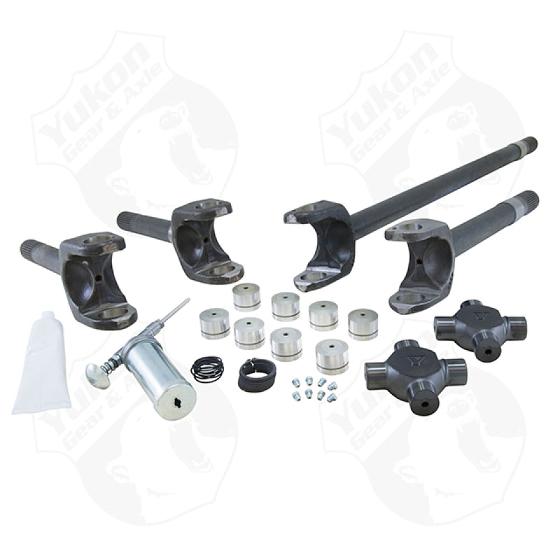 Yukon Gear Front 4340 Chrome-Moly Replacement Axle Kit For 77-91 GM / Dana 60 w/ 35 Splines YA W26004 YA W26004 Photo - Primary