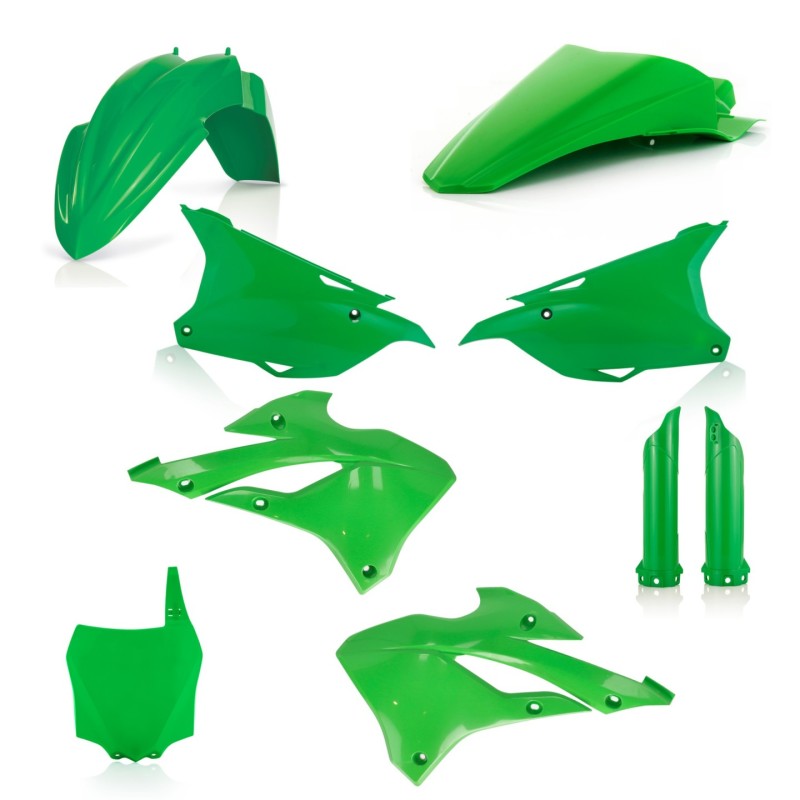 Acerbis 22-23 Kawasaki KX85/112 Full Plastic Kit - Green 2936130006 2936130006 Photo - Primary