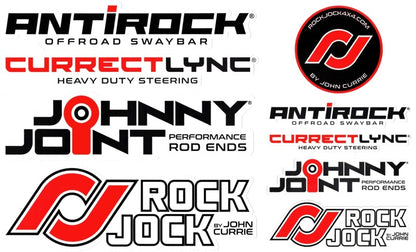 RockJock Sticker Pack White Background RJ-700000-3 RJ-700000-3 Photo - Unmounted