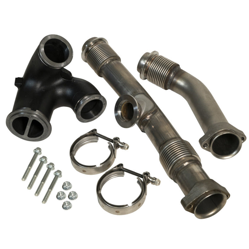 BD Diesel UpPipe Kit - Ford 2004.5-2007 6.0L Powerstroke w/EGR Connector 1043918 1043918 Photo - Primary