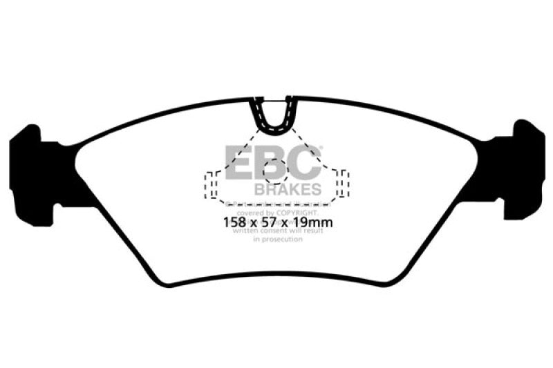 EBC Disc Brake Pad Set UD395 Photo - Primary