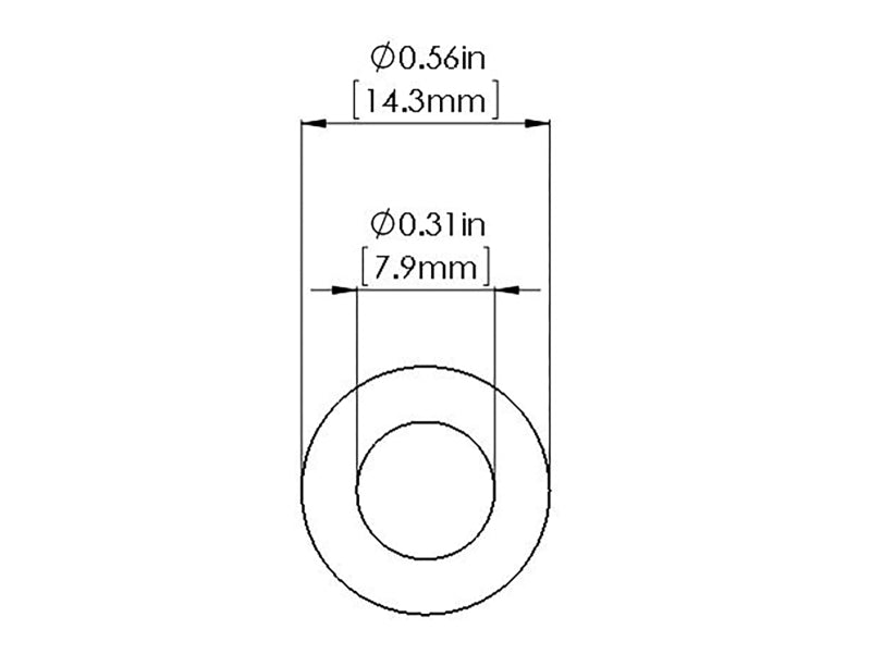 aFe Magnum FORCE Cold Air Intake System Spare Parts Kit (3/16in ID x 36in L) 59-02008 59-02008 Photo - Unmounted