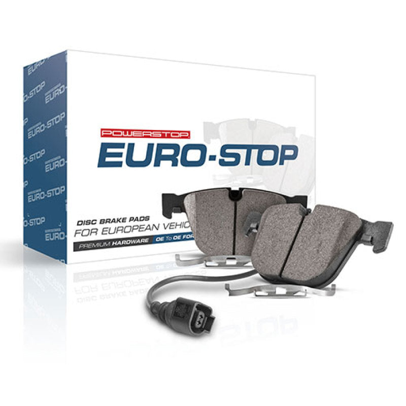 PowerStop Power Stop 10-14 Volvo XC90 Euro-Stop ECE-R90 Front Brake Pads ESP1454