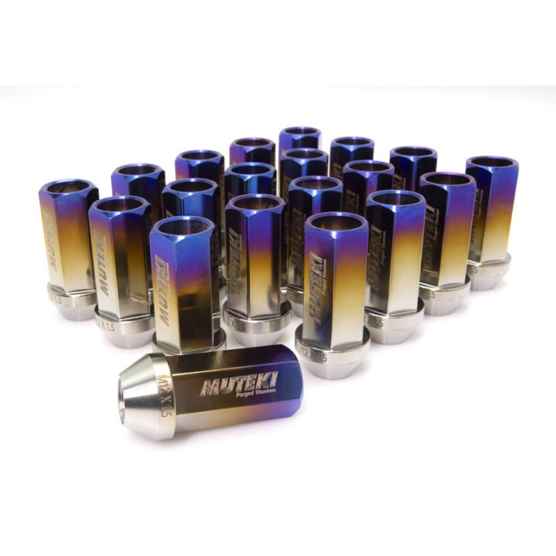 Wheel Mate Muteki Open End Lug Nuts Burned Titanium 12x1.50 - Set of 20 3T886BT 3T886BT User 1