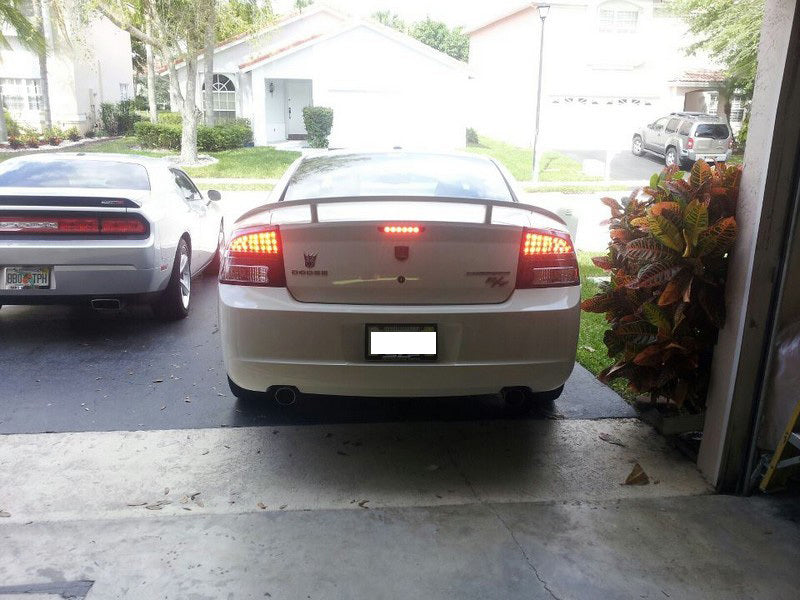 Spyder Dodge Charger 06-08 LED Tail Lights Black ALT-YD-DCH05-LED-BK 5002273 5002273 User 1