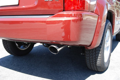 Gibson 08-12 Jeep Liberty Limited 3.7L 2.5in Cat-Back Single Exhaust - Aluminized 17206 17206 Photo - Mounted