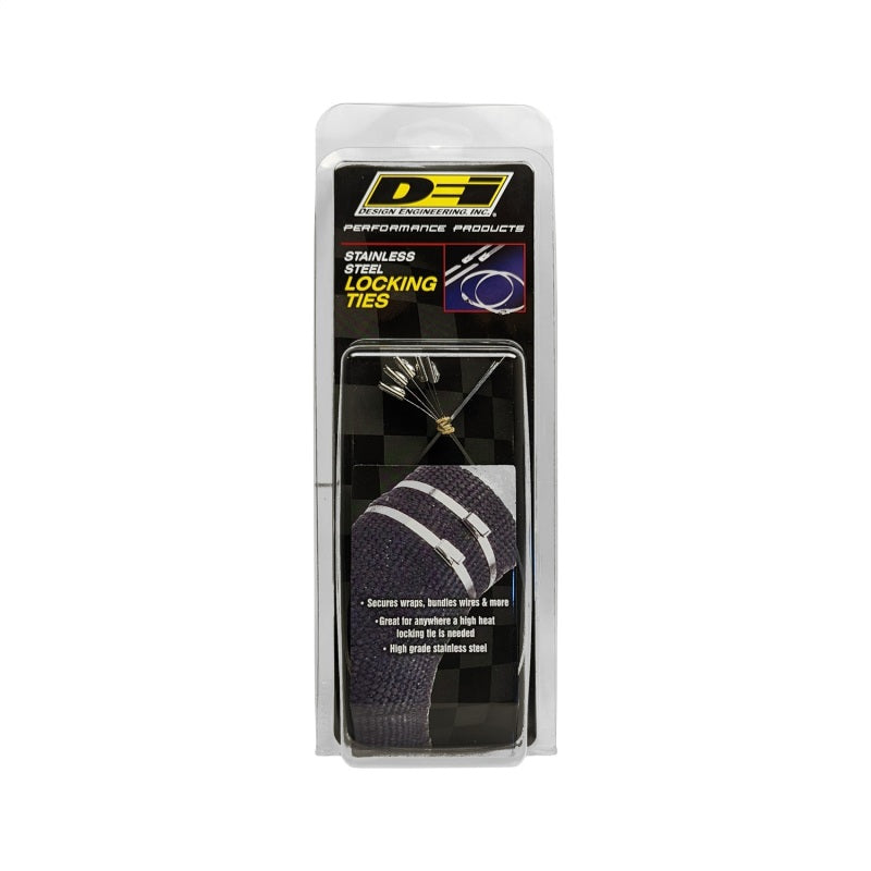 DEI Stainless Steel Locking Tie 14in - 5 per pack 10202 10202 Photo - Unmounted