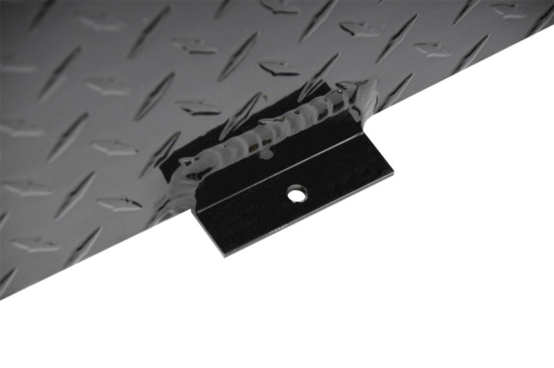 Dee Zee Deezee Universal Tanks - Auxiliary L-Shape Black Tread Aluminum (80 Gal) DZ91767XB DZ91767XB Photo - Unmounted