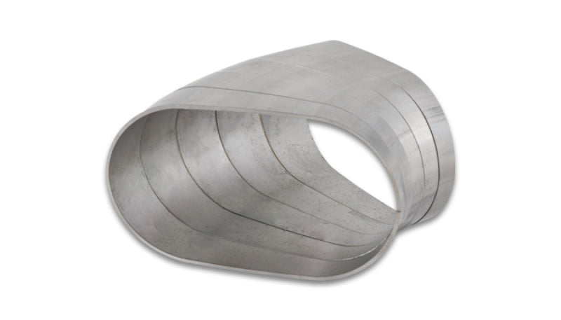 Vibrant 45 Degree Horizontal Plane Oval 304SS Pie Cuts Nominal Tube 3.50in 13585 13585 Photo - Primary
