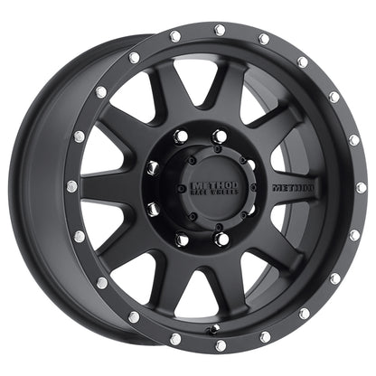 Method Race Wheels MR301 The Standard Wheel Matte Black 18x9 +18 8x180 MR30189088518 Photo - Primary