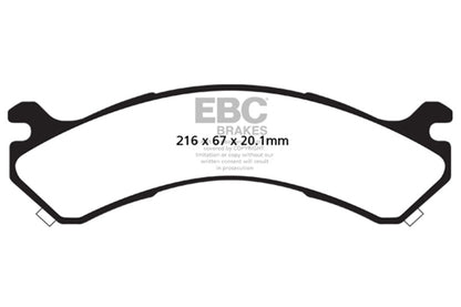 EBC Disc Brake Pad Set DP61663 Photo - Primary