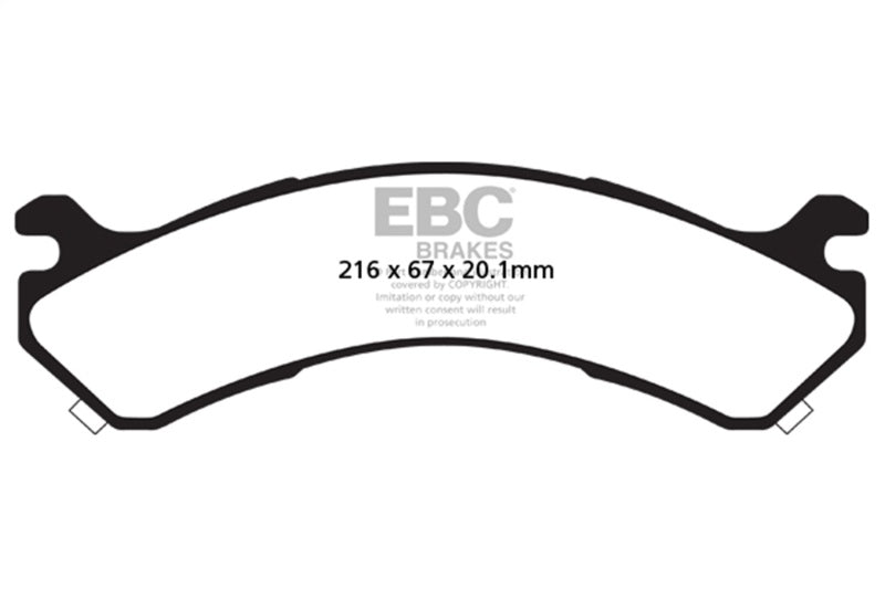 EBC Disc Brake Pad Set DP41663R Photo - Primary