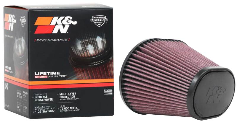 K&N Engineering K&N Universal Air Filter 100mm Flange / 174mmX 134mm Base / 114mmX 82mm Top / 127mm Height RU-70031 RU-70031 Photo - out of package