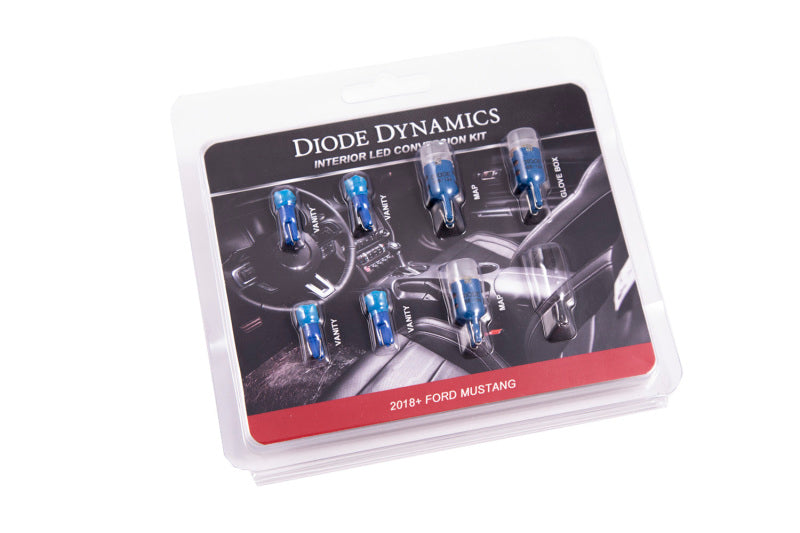 Diode Dynamics 18-19 Mustang Stage 2 Mustang Interior LED Light Kit - Blue DD0356 DD0356 Photo - Primary
