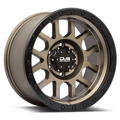 DV8 Offroad 883 Aluminum Beadlock Wheels 17x9 6x139.7 +0mm Matte Bronze 883A-7908300 883A-7908300 Photo - Primary