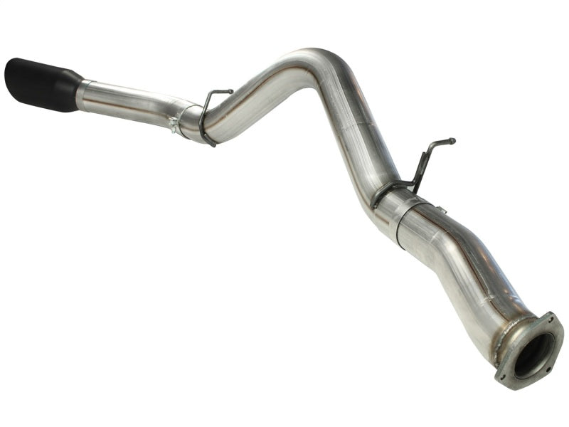 aFe MACHForce XP Exhaust 5in DPF-Black, GM Diesel Trucks 07.5-10 V8-6.6L 9(td) LMM 49-44040-B 49-44040-B Photo - Unmounted