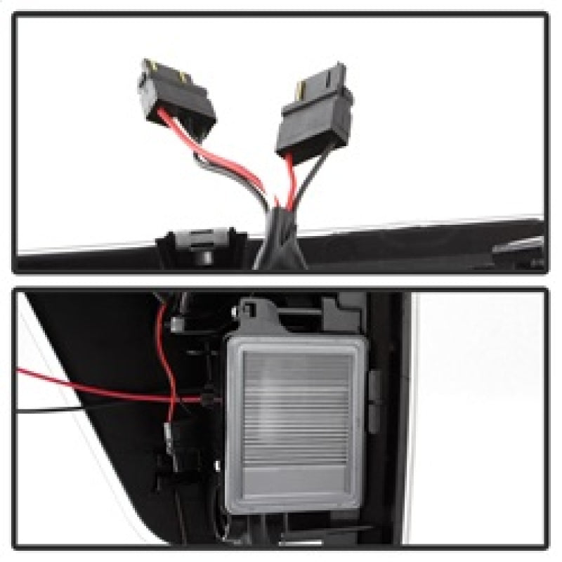 SPYDER xTune 04-15 Nissan Titan Light Bar LED Tail Lights - Black (ALT-ON-NTI04-LBLED-BK) 9038532 9038532 Photo - Unmounted