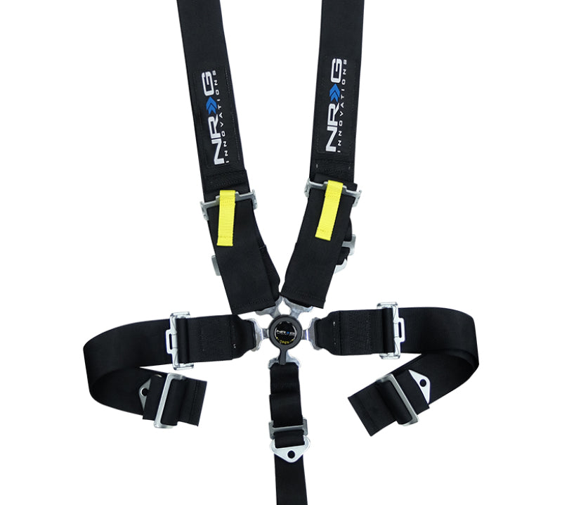 NRG Sfi 16.1 5pt 3 inch Seat Belt Harness / Cam Lock - Black SBH-RS5PCBK Photo - Primary