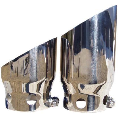 MBRP 2008 Ford F250/350/450 6.4 L 4 inlet 5 Tip Cover Set - 6 and 9 in leng T5111 Photo - Primary