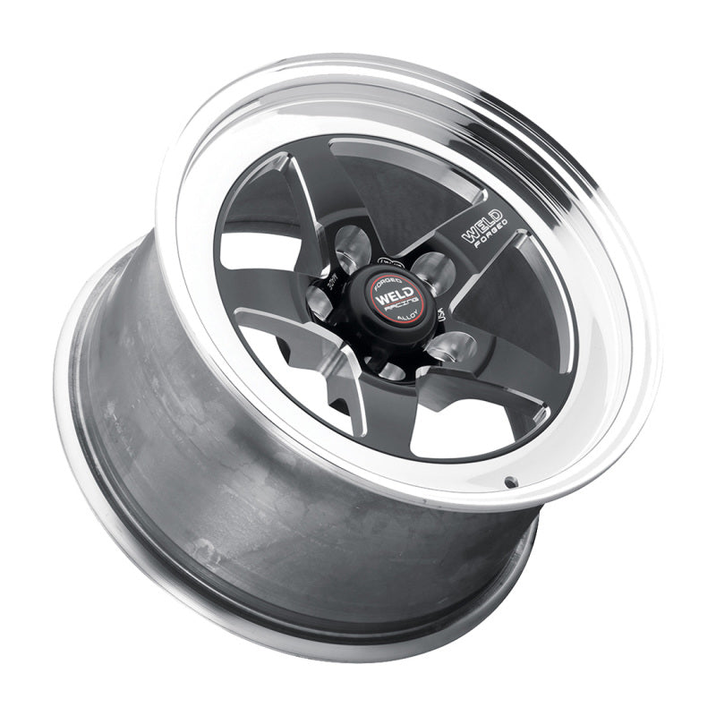 Weld S71 15x12.33 / 5x5 BP / 6.5in. BS Black Wheel (Low Pad) - Non-Beadlock 71LB-512C65C 71LB-512C65C User 1
