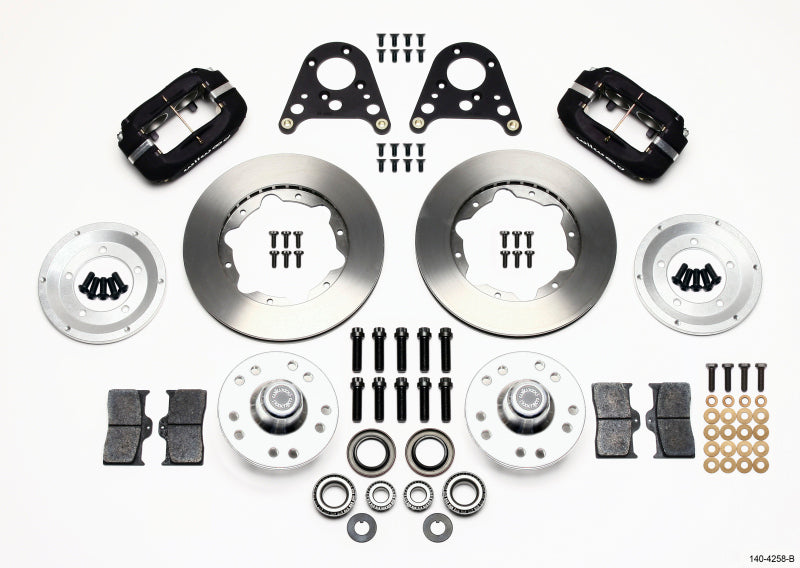 Wilwood Forged Dynalite Front Kit 10.75in Art Morrison Strut 140-4258-B 140-4258-B Photo - Primary