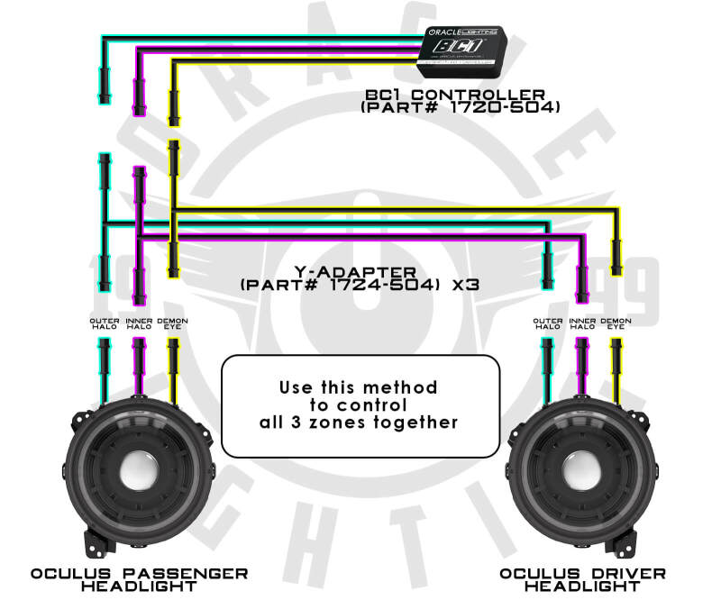 ORACLE Lighting Wiring Harness 1724-504 1724-504 User 1
