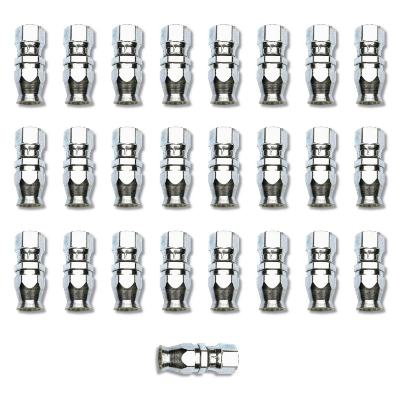 Russell Performance -6 AN Endura Pwerflex Power Steering Straight Hose Ends (25 pcs.) 620409 620409 Photo - Primary