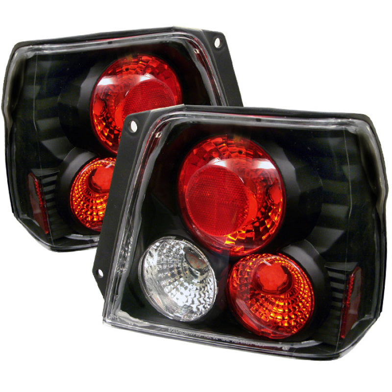 Spyder Toyota Tercel 95-98 Euro Style Tail Lights Black ALT-YD-TTER95-BK 5008053 5008053 Photo - Primary