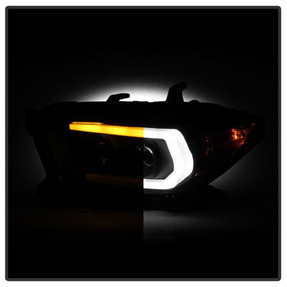 Spyder Toyota Tacoma 16-18 (SR5 Model Only) Projector Headlights Black Smoke PRO-YD-TT16-LB-BSM 5087546 5087546 Photo - Unmounted