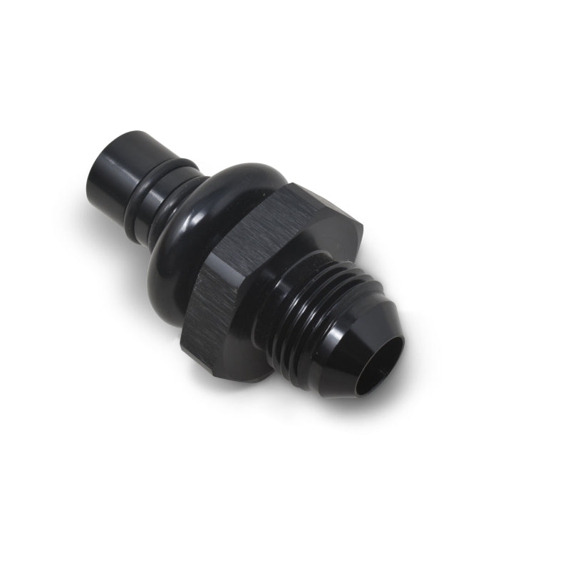 Russell Ford EFI Pressure Side X -8 AN Fuel Fitting Blk Anodize 640883 Photo - out of package