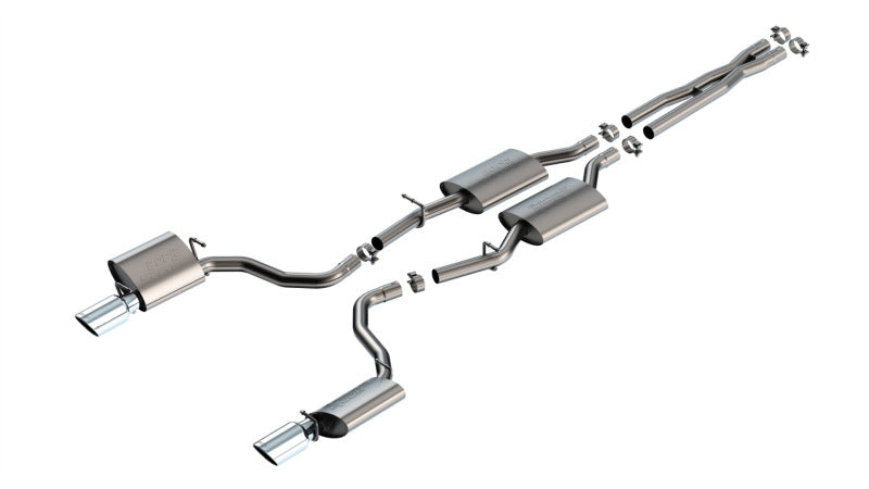 Borla 19-23 Dodge Charger GT 3.6L V6 RWD S-Type Catback Exhaust - Polished Tips 140917 140917 Photo - Primary