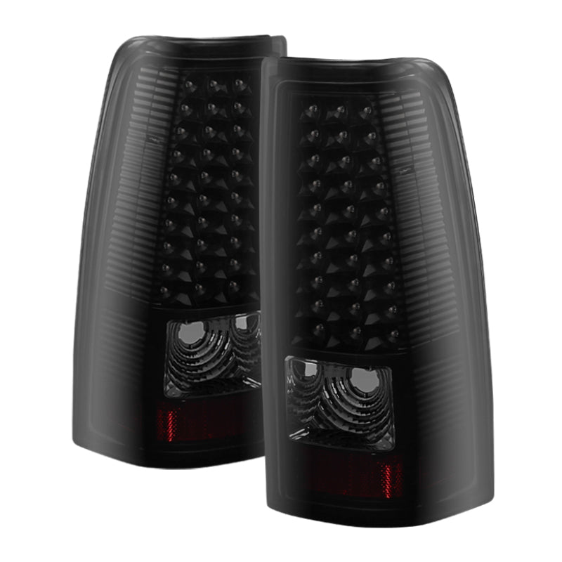 SPYDER Xtune Chevy Silverado 1500/2500/3500 99-02 LED Tail Lights Black Smoke ALT-ON-CS99-LED-BSM 5081131 5081131 Photo - Primary