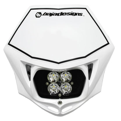 Baja Designs Motorcycle Headlight A/C LED Race Light Red Squadron Pro Baja Designs Spot Pattern Clear 497001WTAC User 1