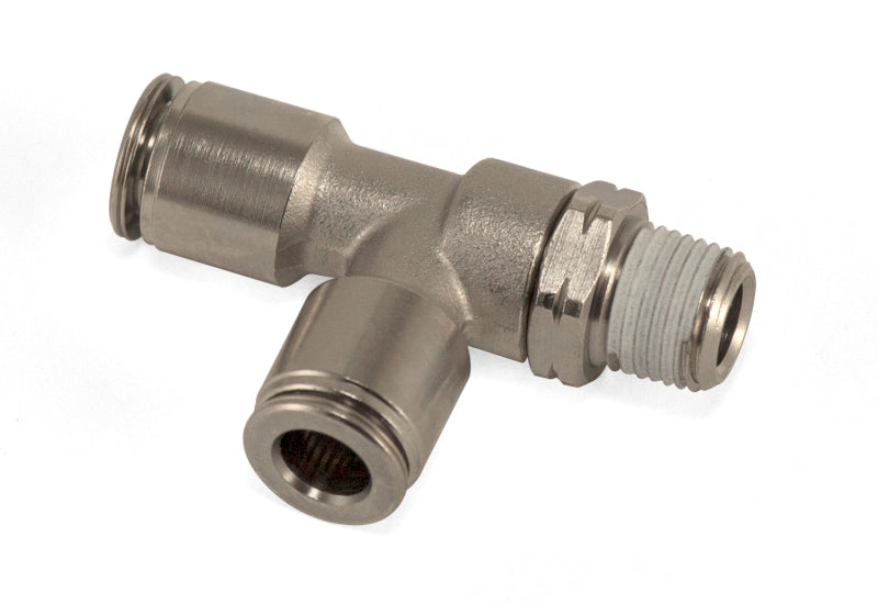 AIRLIFT 1/8" MNPT x 1/4" Tube x 1/4" Tube Run Tee 21841 Photo - Primary