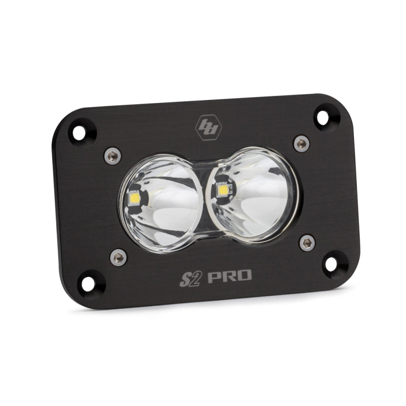 Baja Designs S2 Pro Black Flush Mount LED Auxiliary Light Pod - Universal 481001 Photo - Primary