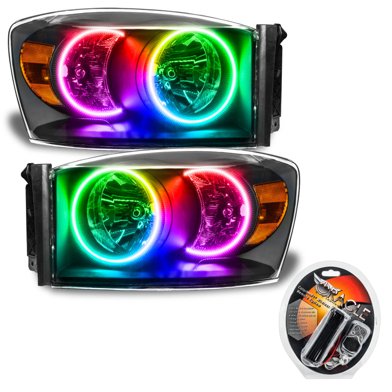 ORACLE Lighting Oracle 07-08 Dodge Ram SMD HL - Black - ColorSHIFT 8187-330 8187-330 Photo - Primary